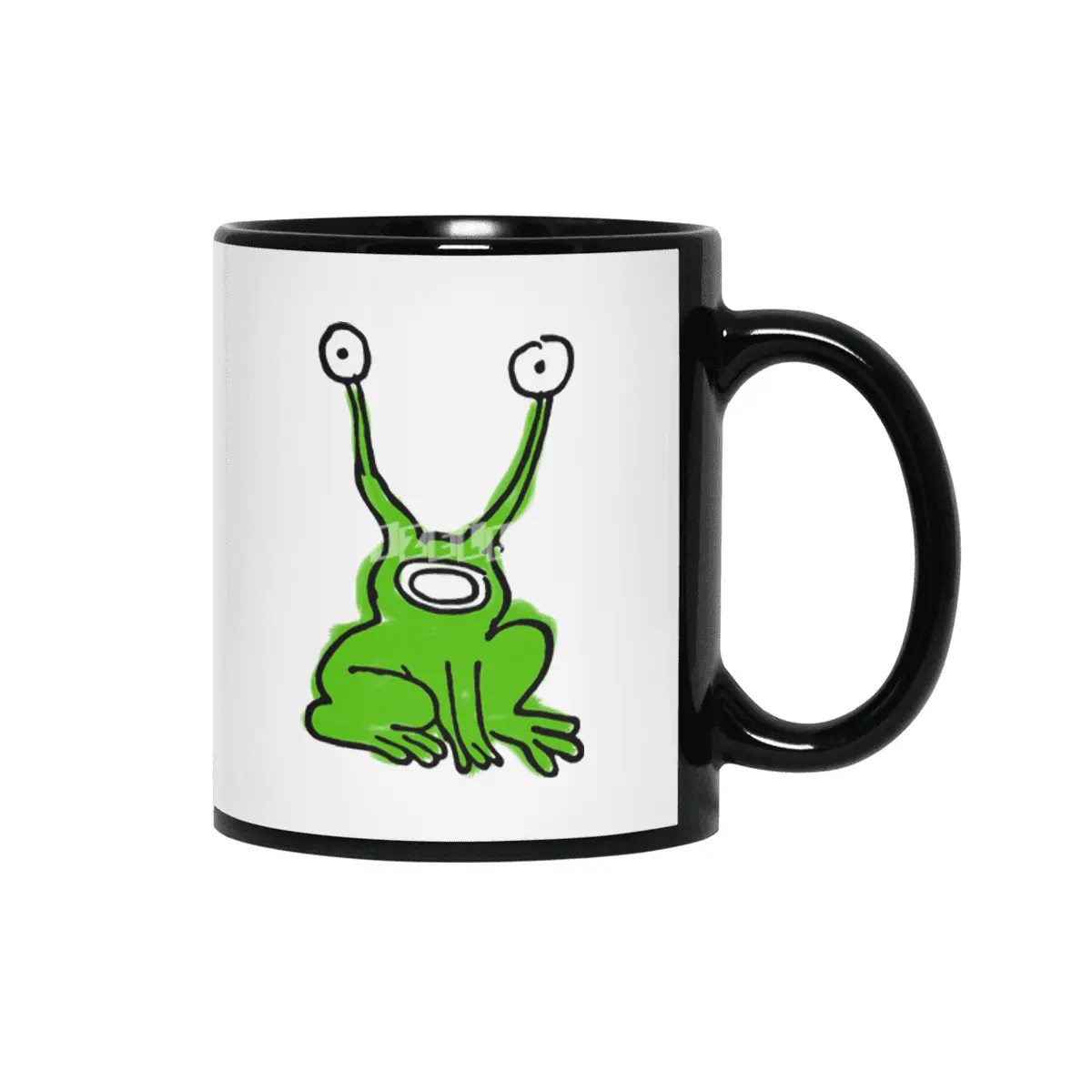 The Unfinished Frog Siyah Kupa