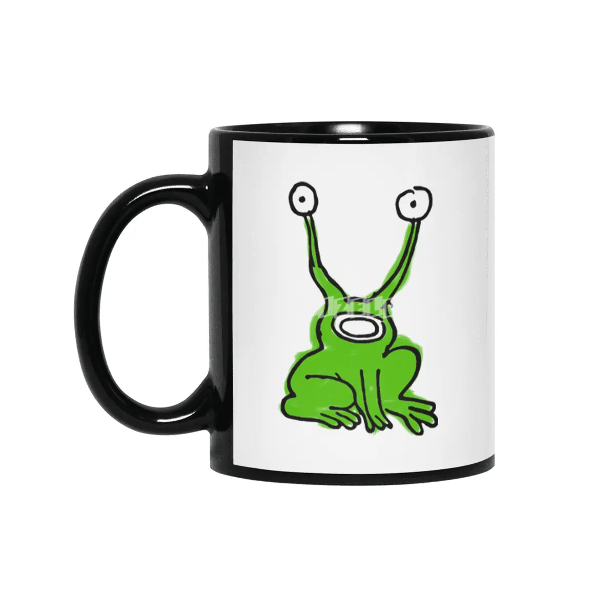 The Unfinished Frog Siyah Kupa