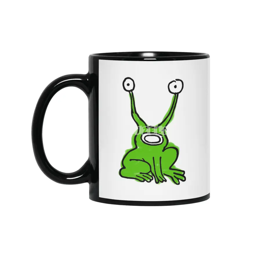 The Unfinished Frog Siyah Kupa