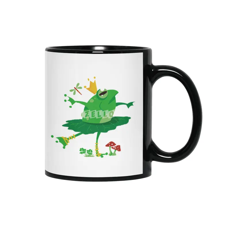 Ballet frog Siyah Kupa