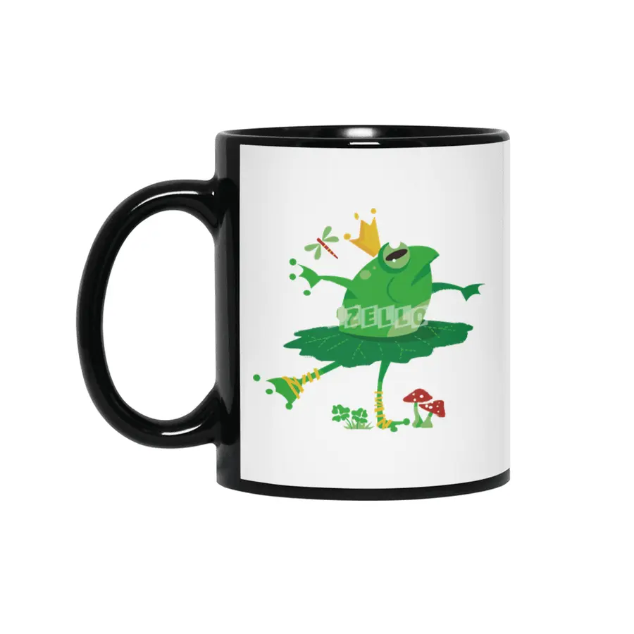 Ballet frog Siyah Kupa