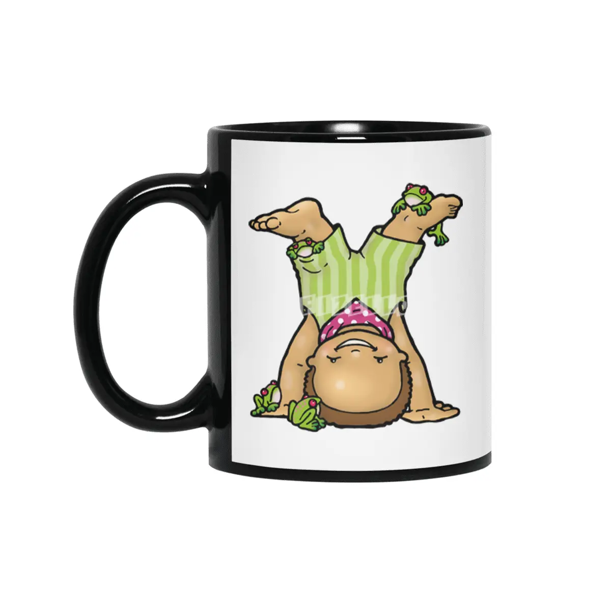 Frog Boy Siyah Kupa