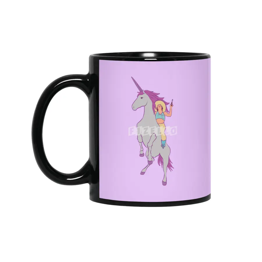 Magical Cowgirl Siyah Kupa