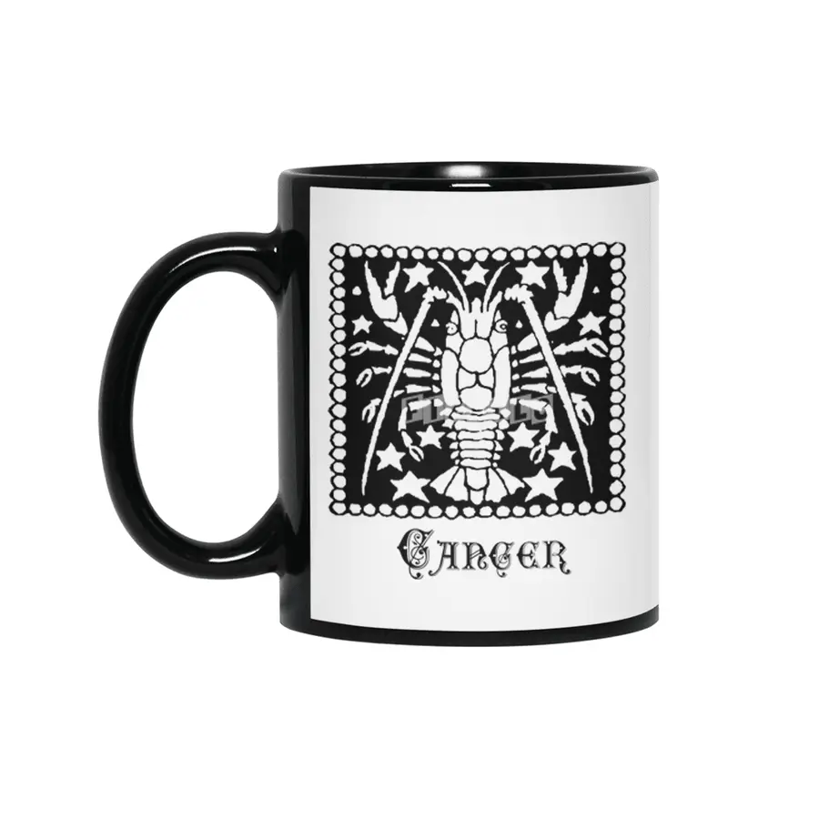 Cancer Birth Sign Zodiac Horoscope Symbol Astrology Sign Siyah Kupa