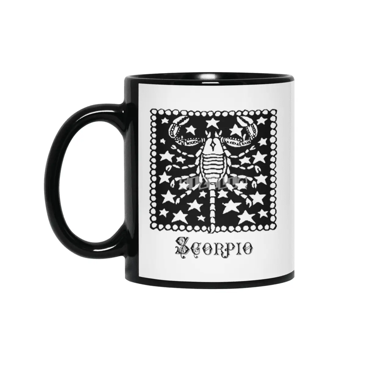 Scorpio Birth Sign Zodiac Horoscope Symbol Astrology Sign Siyah Kupa