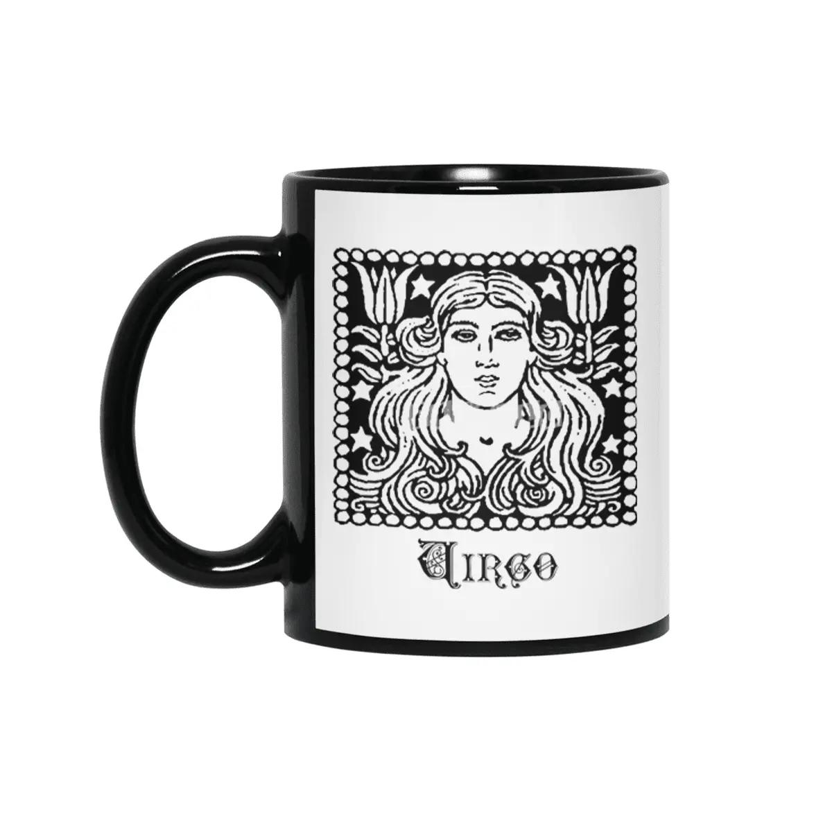 Virgo Birth Sign Zodiac Horoscope Symbol Astrology Sign Siyah Kupa