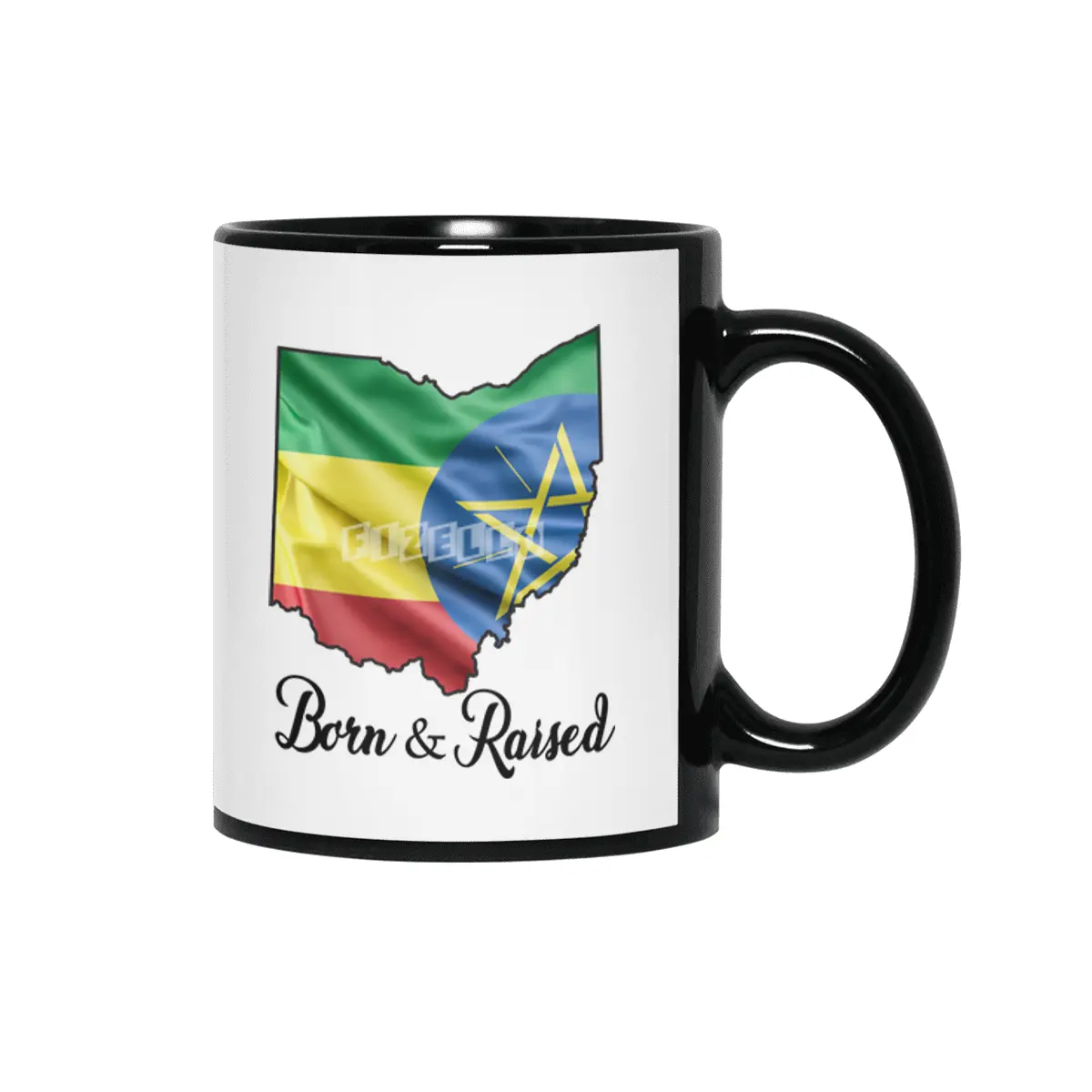 Born in Ethiopia Raised in Ohio Siyah Kupa