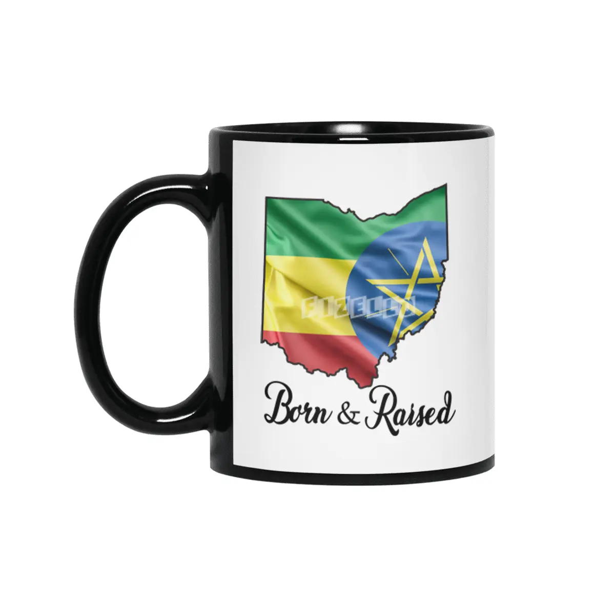 Born in Ethiopia Raised in Ohio Siyah Kupa