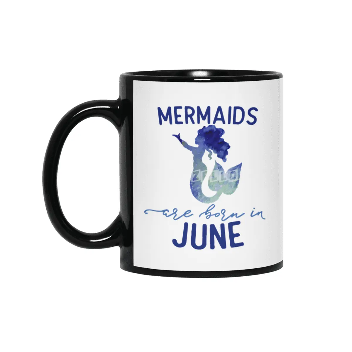 Mermaids are born in June Siyah Kupa