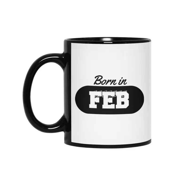 Born in February Siyah Kupa