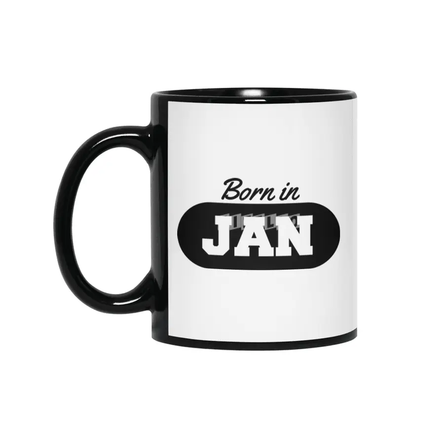 Born in January Siyah Kupa