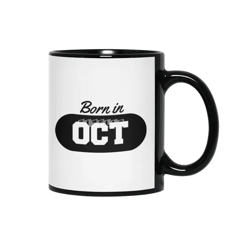 Born in October Siyah Kupa