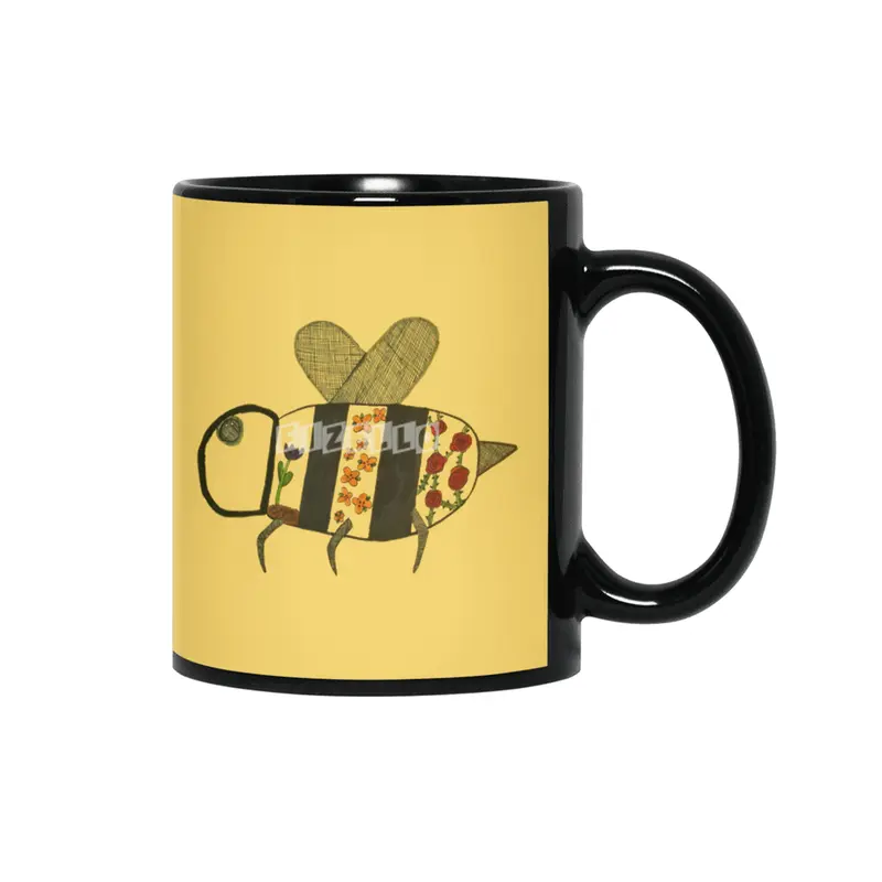 A Busy Pollinator by Ben A. Siyah Kupa