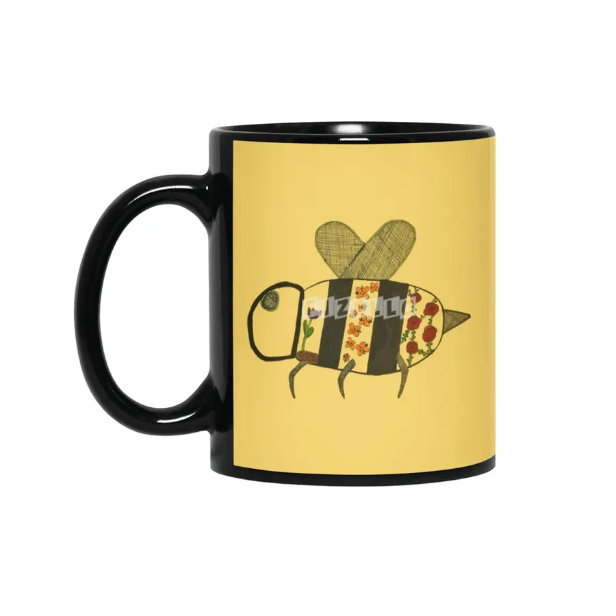 A Busy Pollinator by Ben A. Siyah Kupa