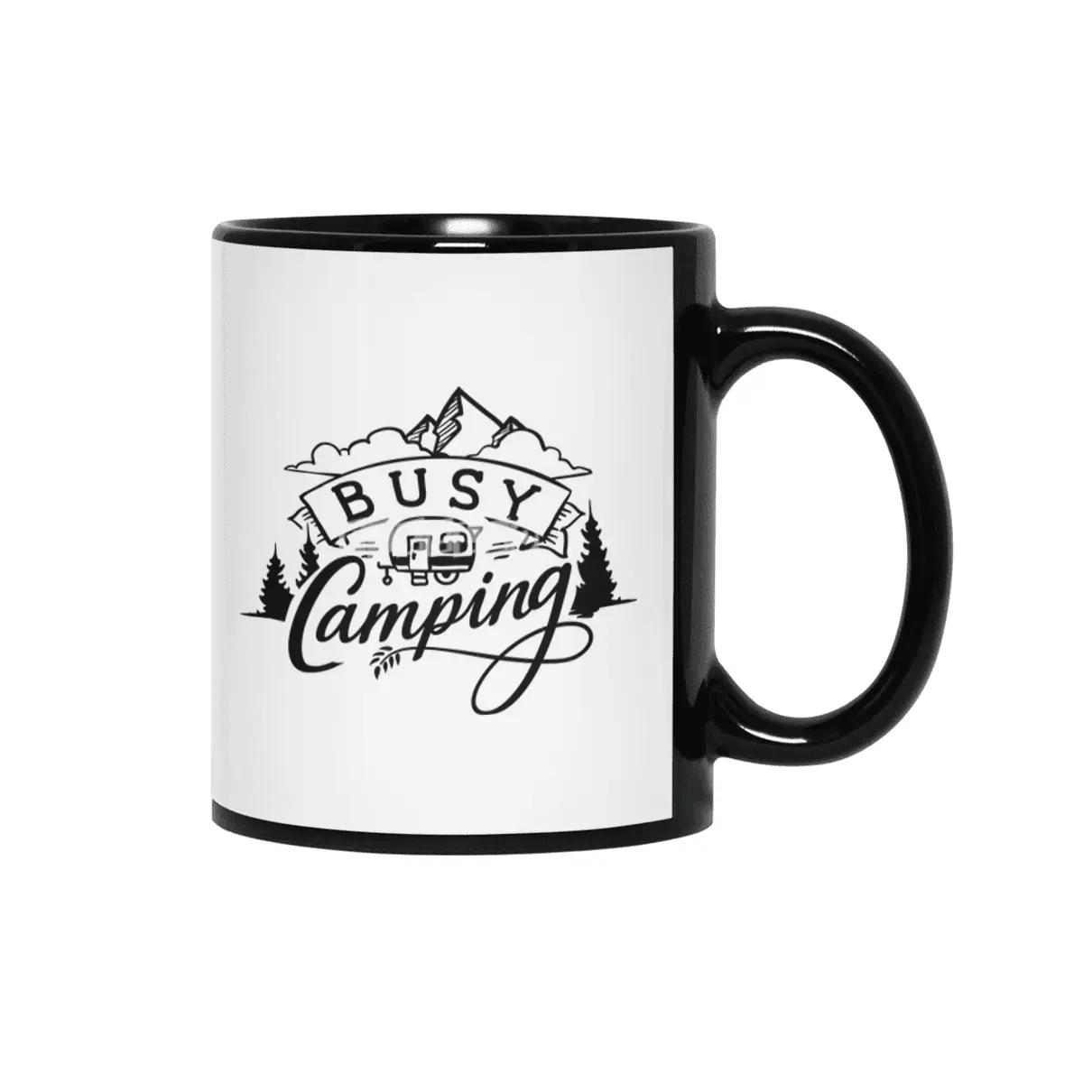 Busy Camping Siyah Kupa