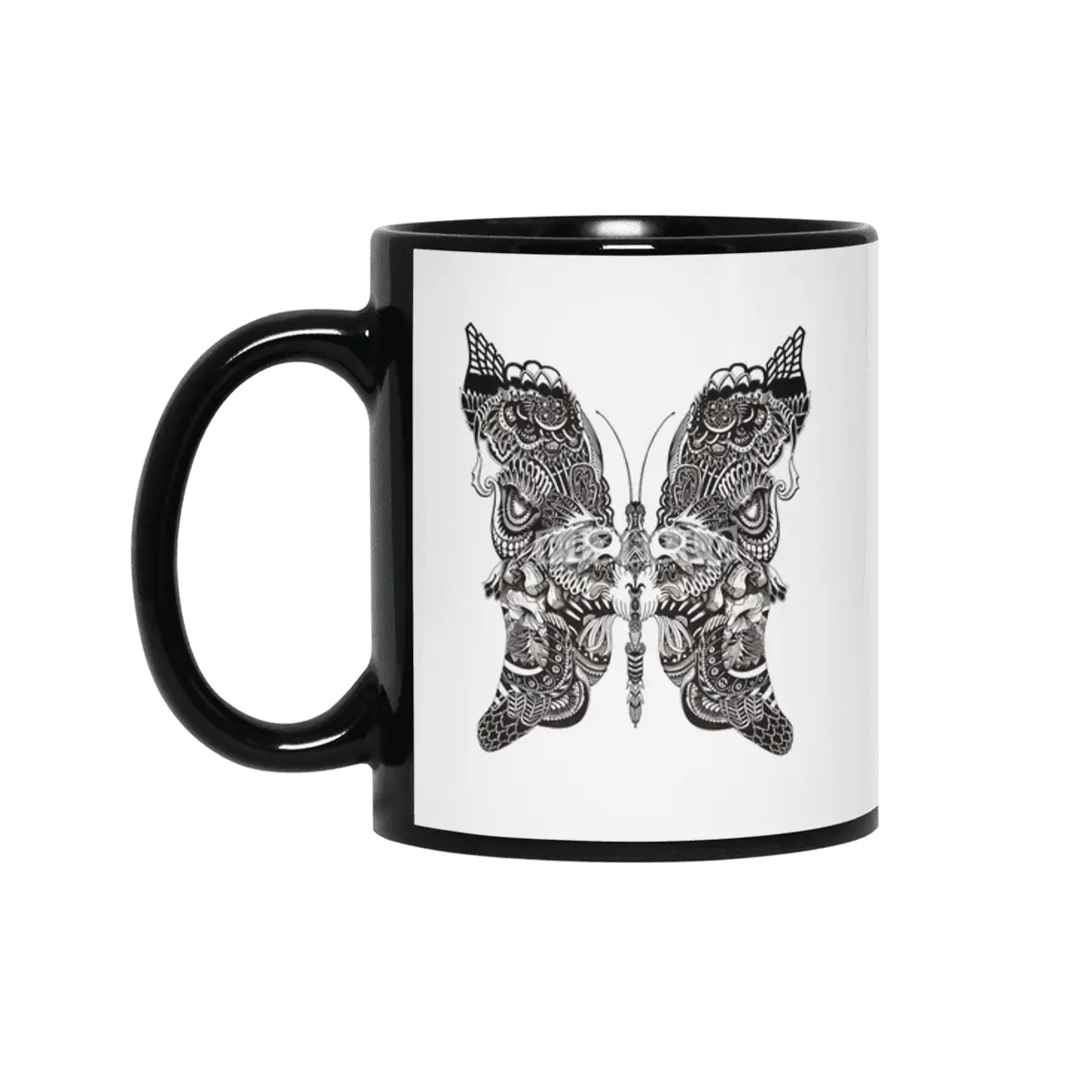 Butterfly Siyah Kupa
