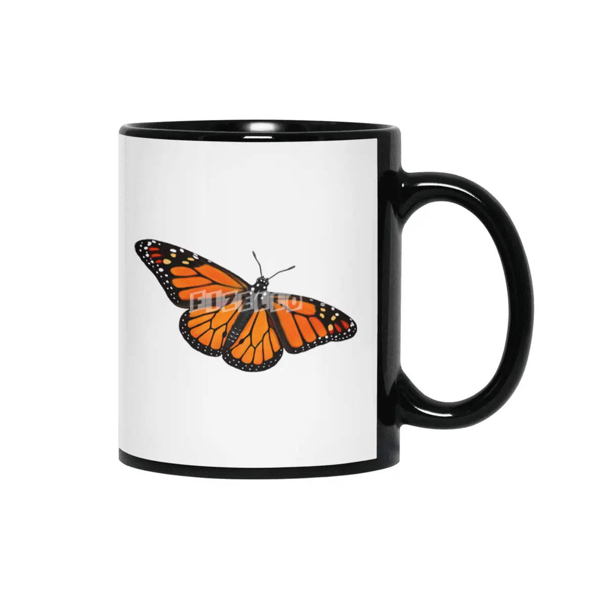 Monarch Butterfly Siyah Kupa