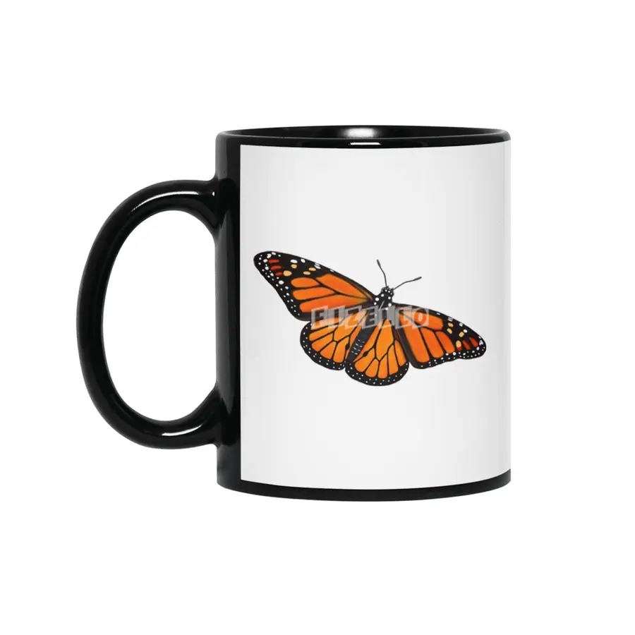Monarch Butterfly Siyah Kupa