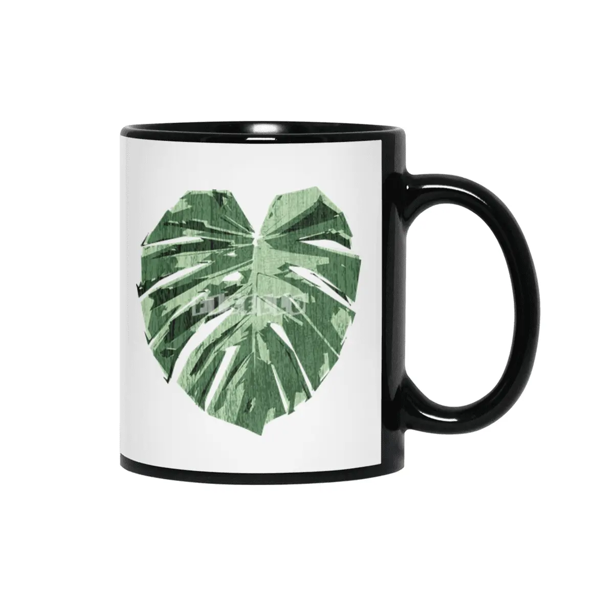 Monstera Love Siyah Kupa