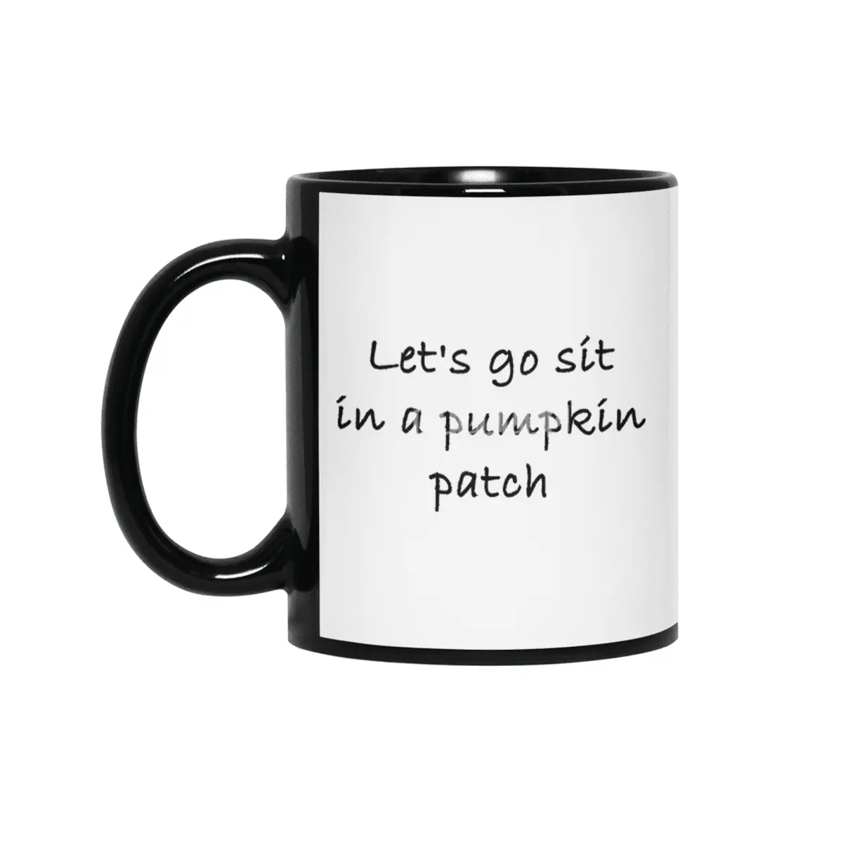 Pumpkin Patch Siyah Kupa