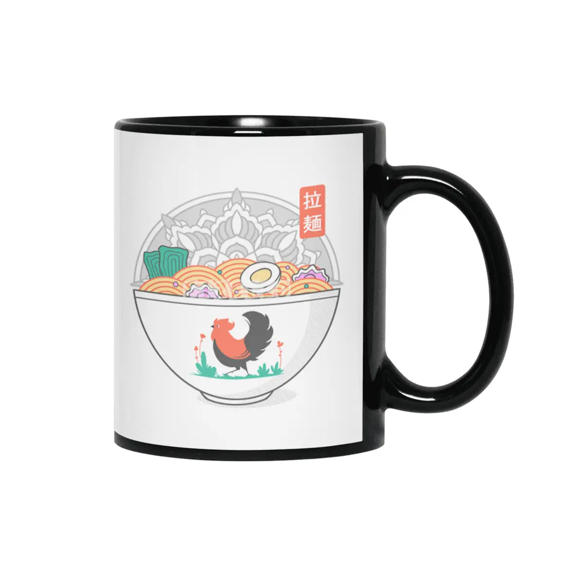 Sacred Ramen Siyah Kupa