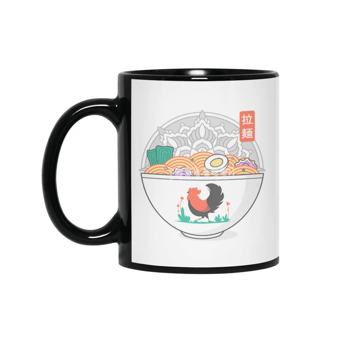 Sacred Ramen Siyah Kupa