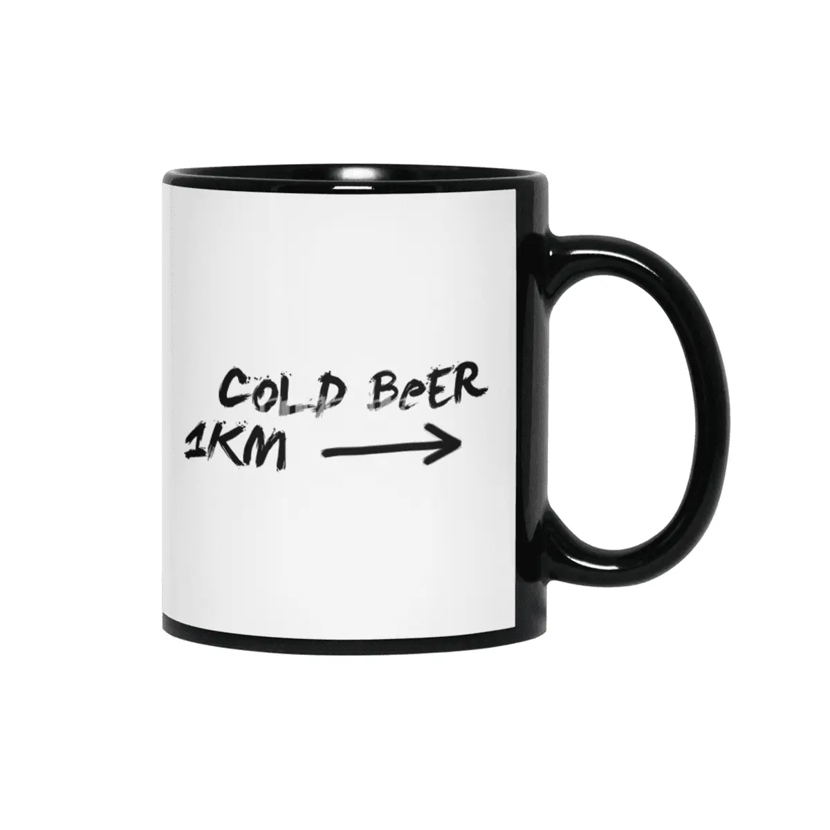 Cold beer 1km Siyah Kupa
