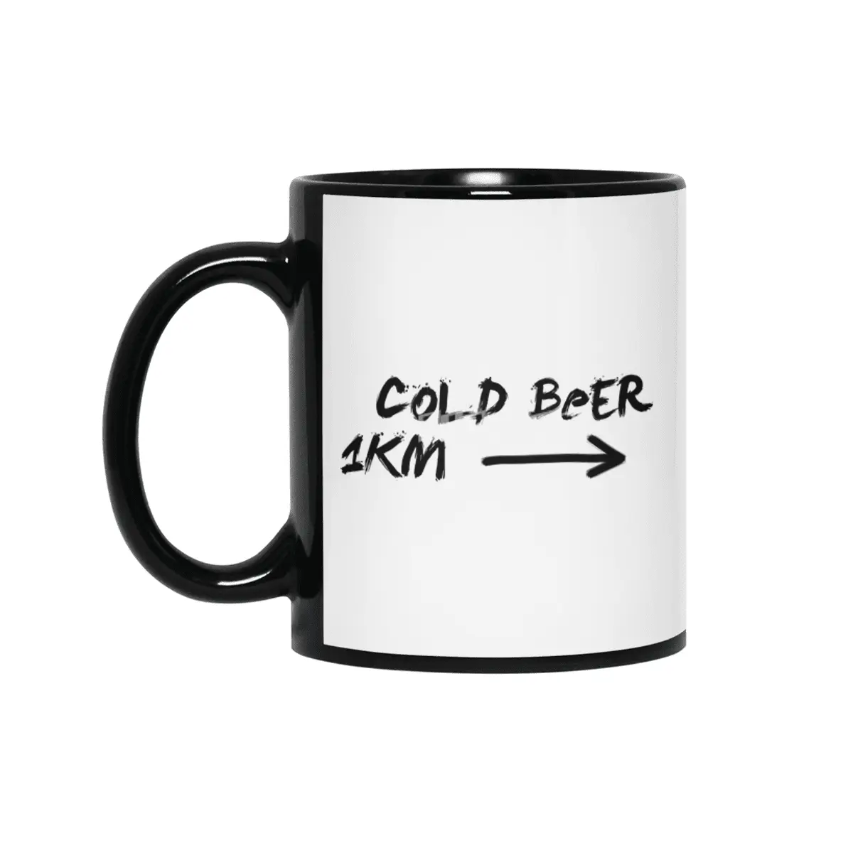 Cold beer 1km Siyah Kupa