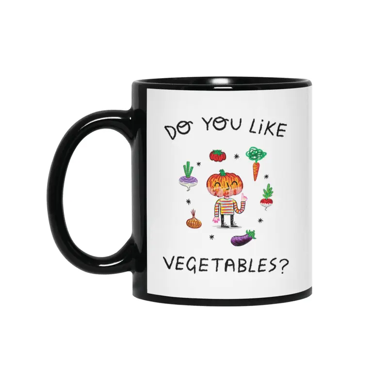 Do You Like Vegetables? Siyah Kupa