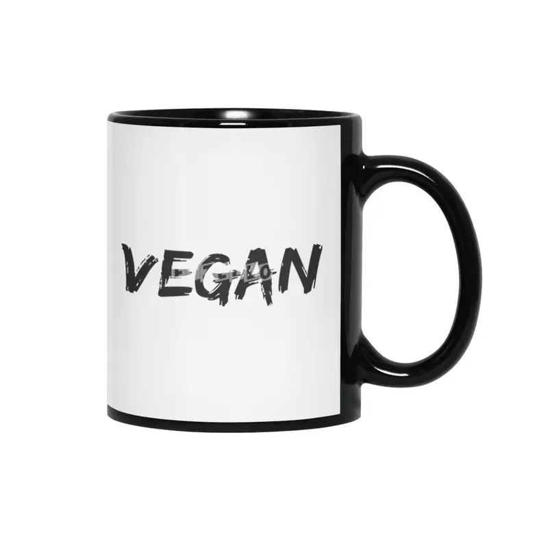 VEGAN Siyah Kupa