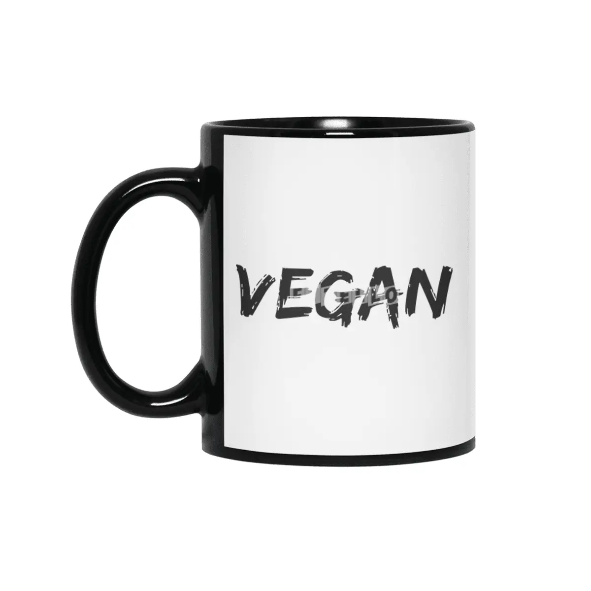 VEGAN Siyah Kupa