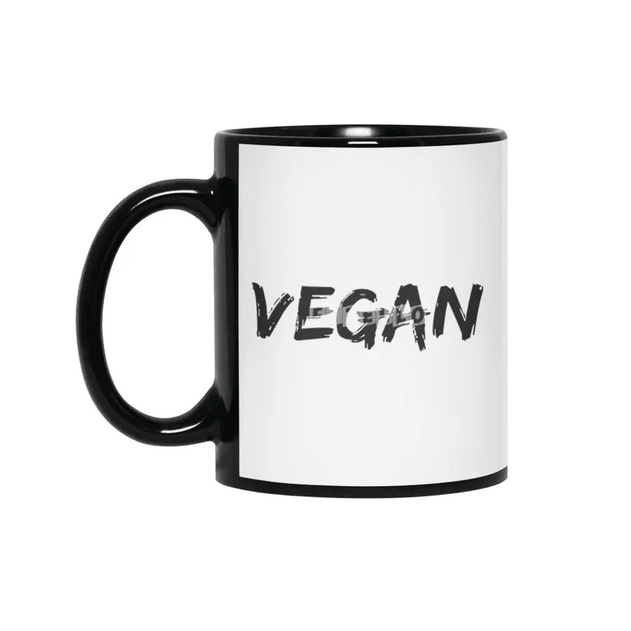VEGAN Siyah Kupa