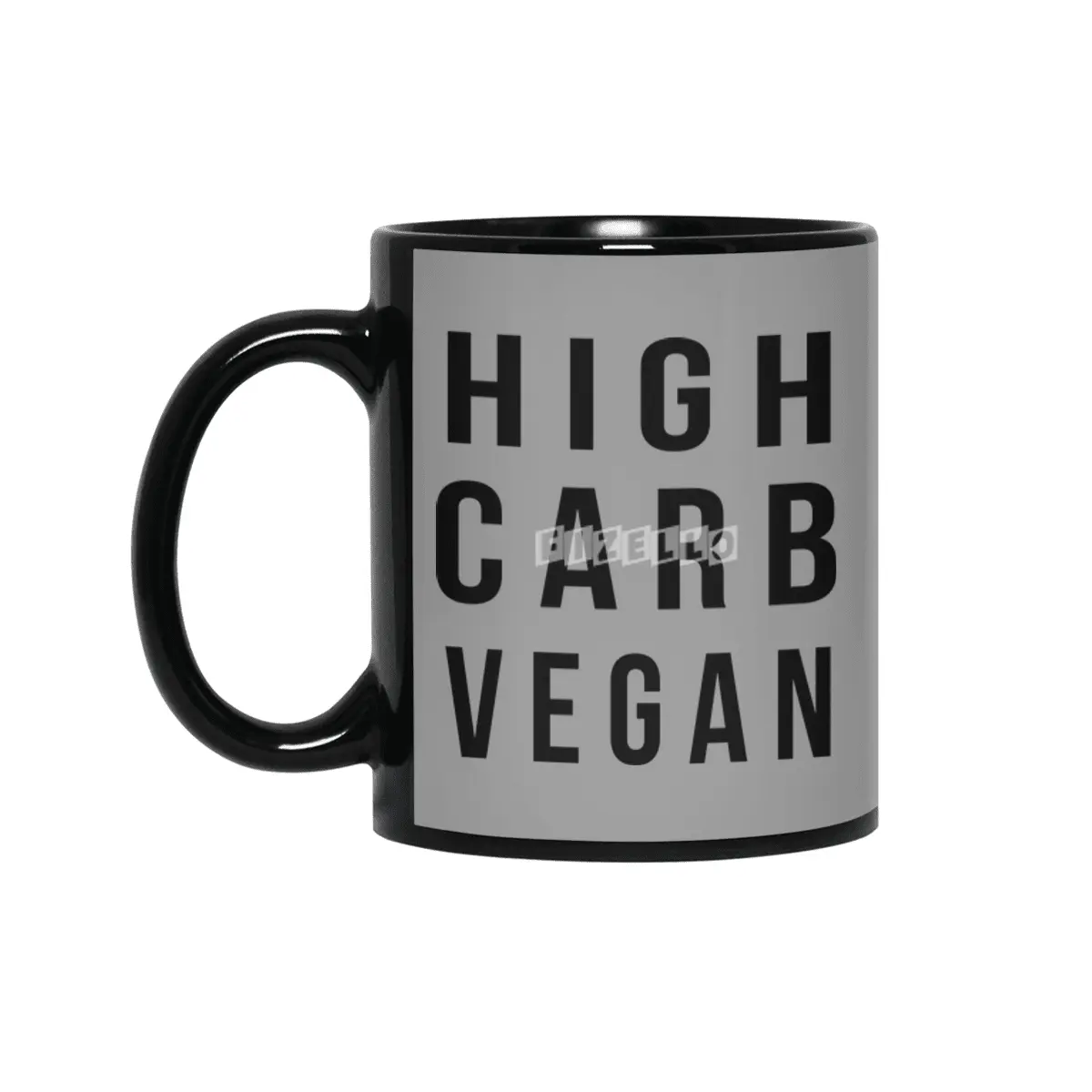 High Carb Vegan Siyah Kupa