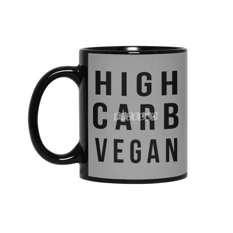 High Carb Vegan Siyah Kupa