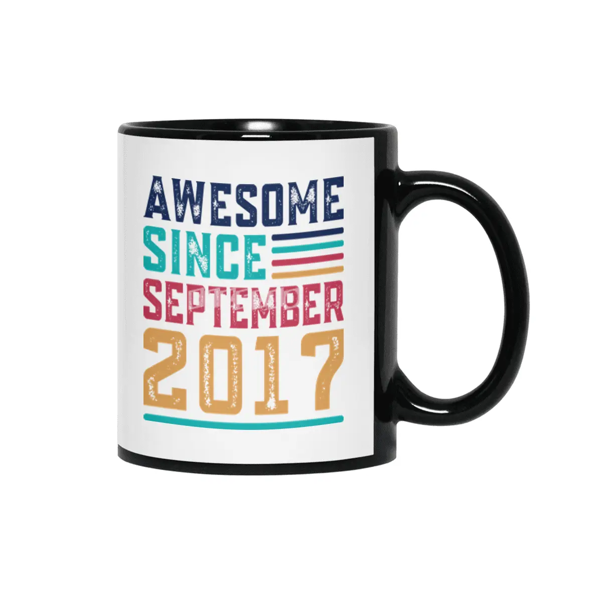 Awesome Since September 2017 Siyah Kupa