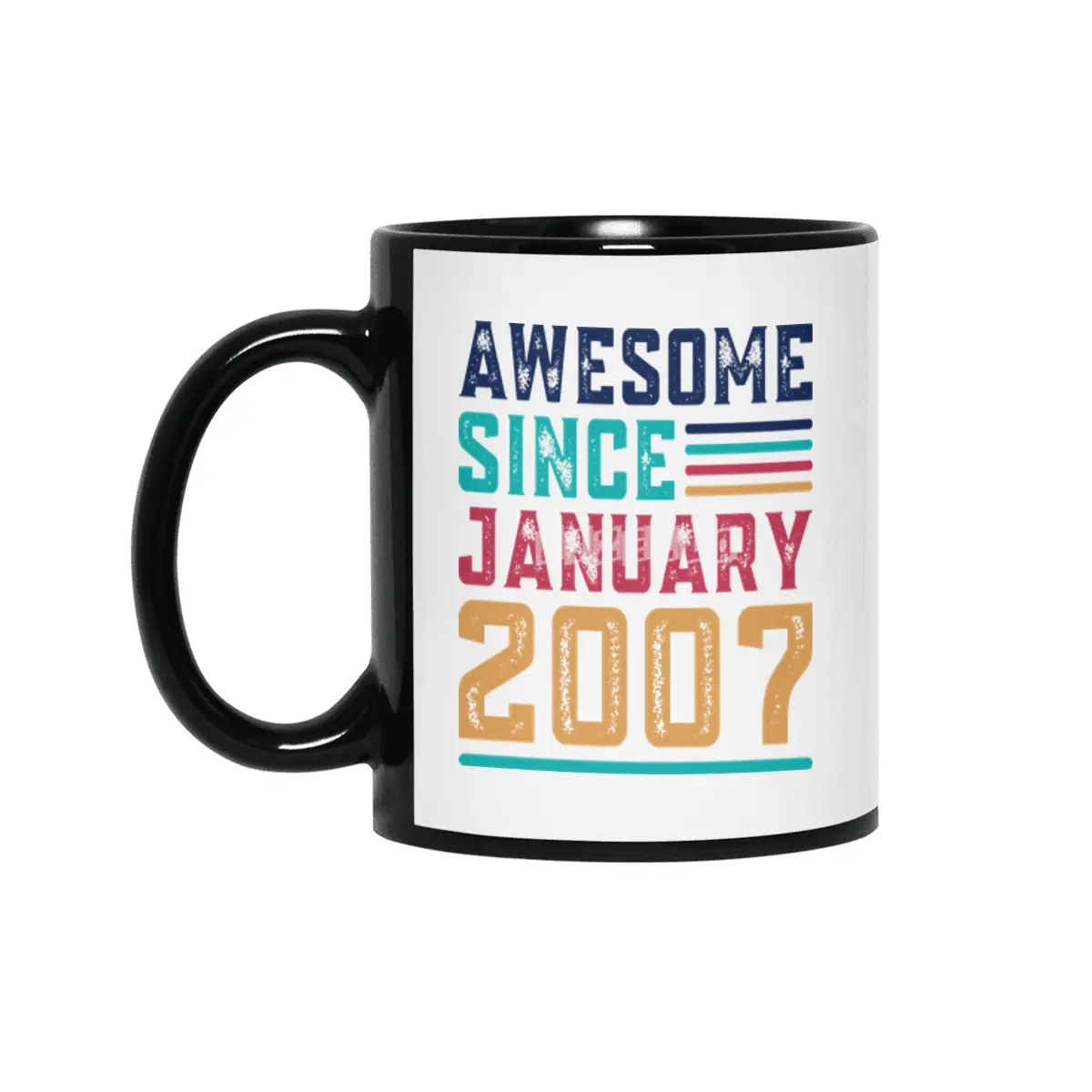 Awesome Since January 2007 Siyah Kupa