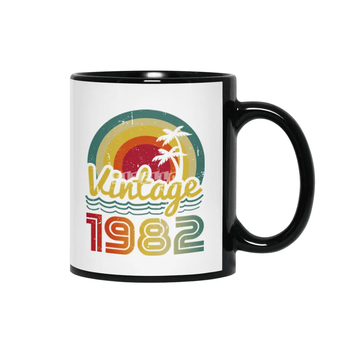 Vintage 1982 Siyah Kupa