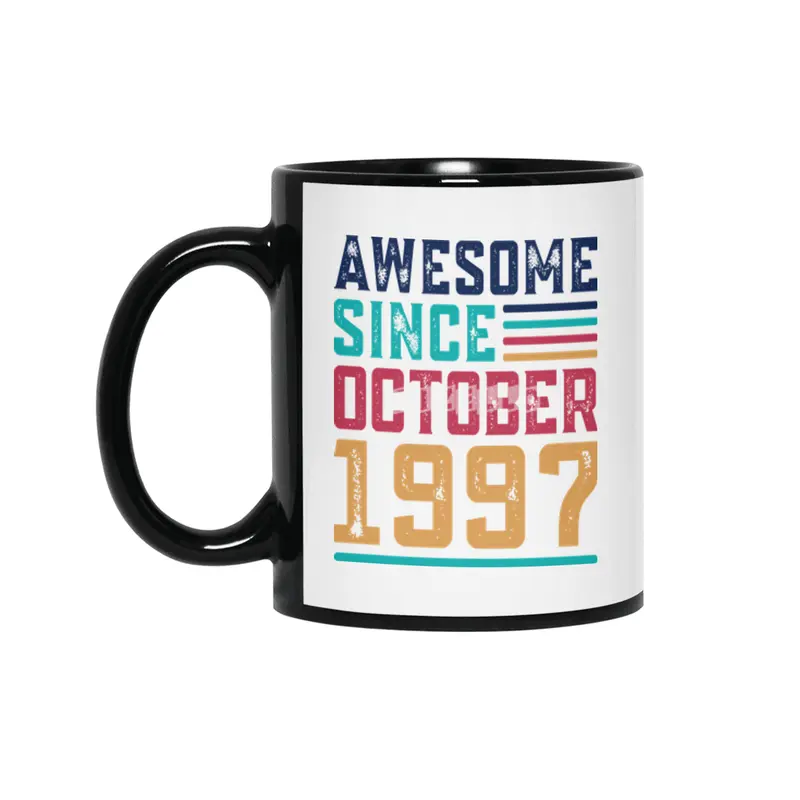 Awesome Since October 1997 Siyah Kupa