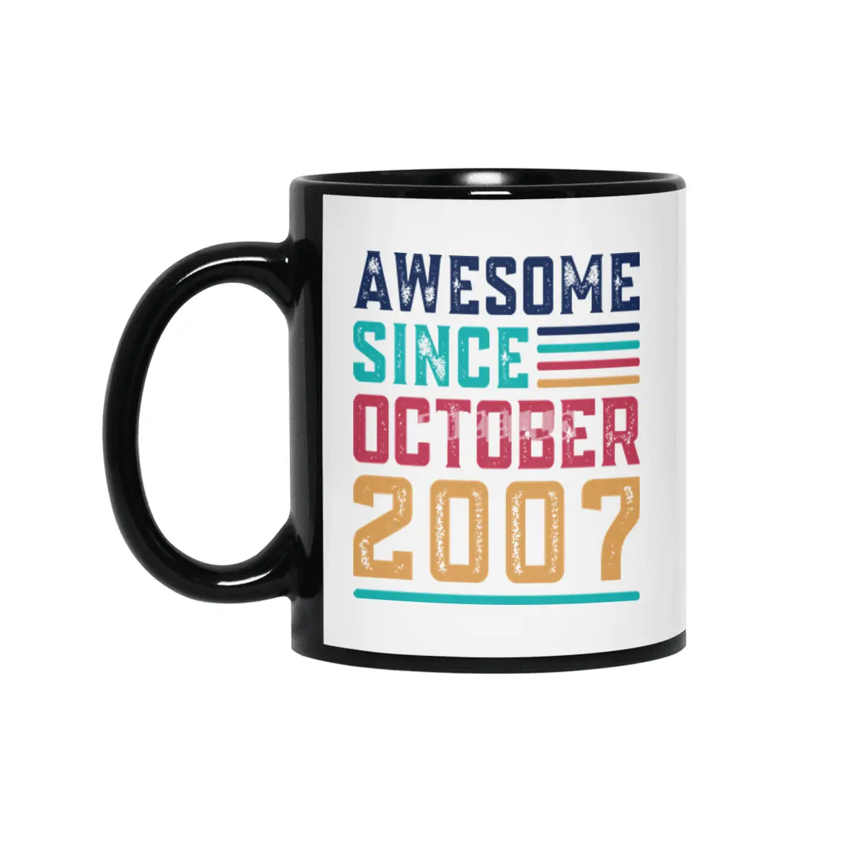 Awesome Since October 2007 Siyah Kupa