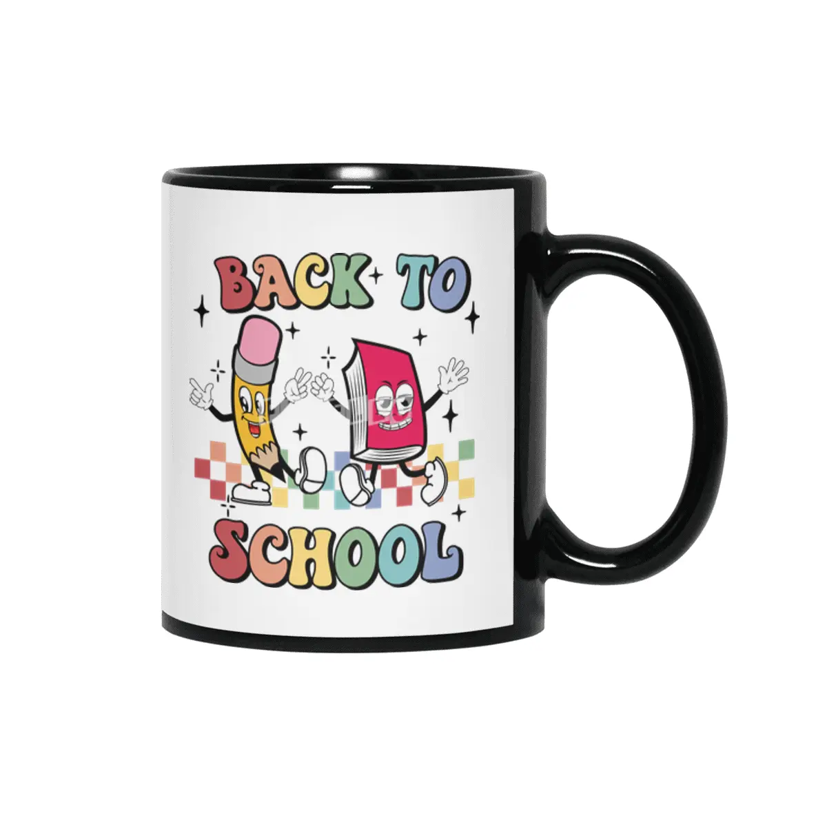 Back To School Siyah Kupa