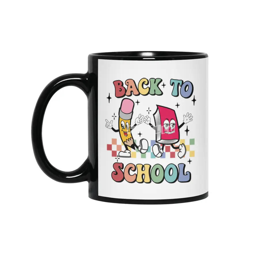 Back To School Siyah Kupa