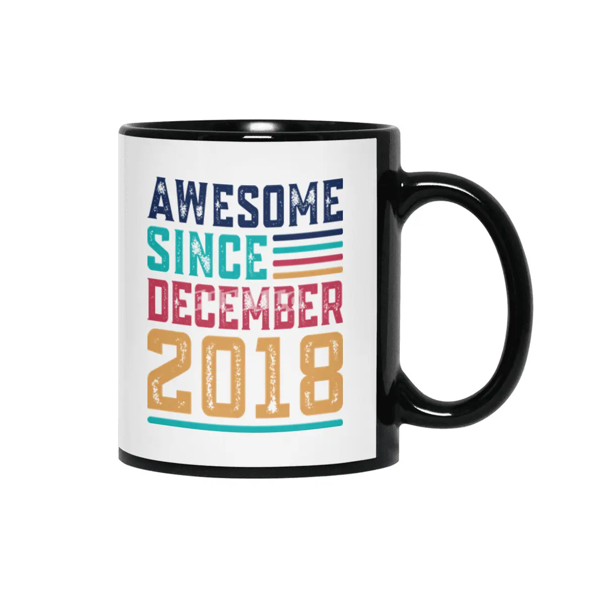 Awesome Since December 2018 Siyah Kupa