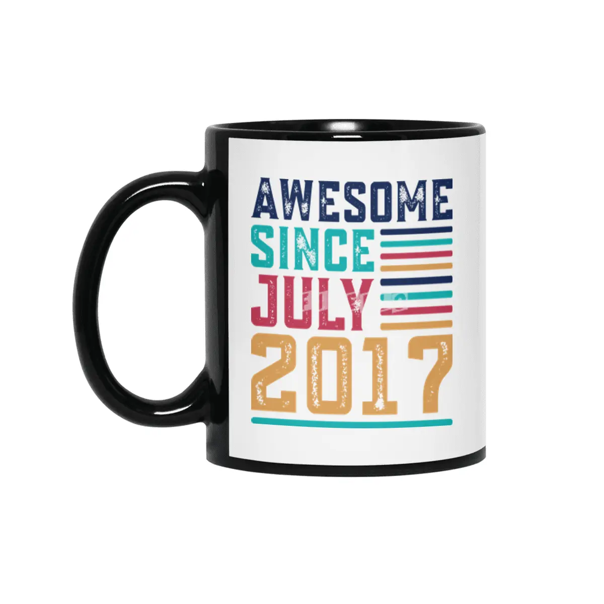 Awesome Since July 2017 Siyah Kupa
