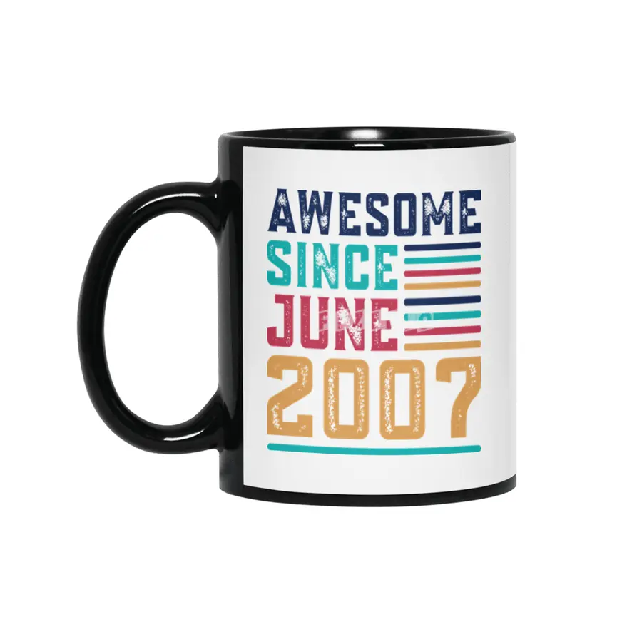 Awesome Since June 2007 Siyah Kupa