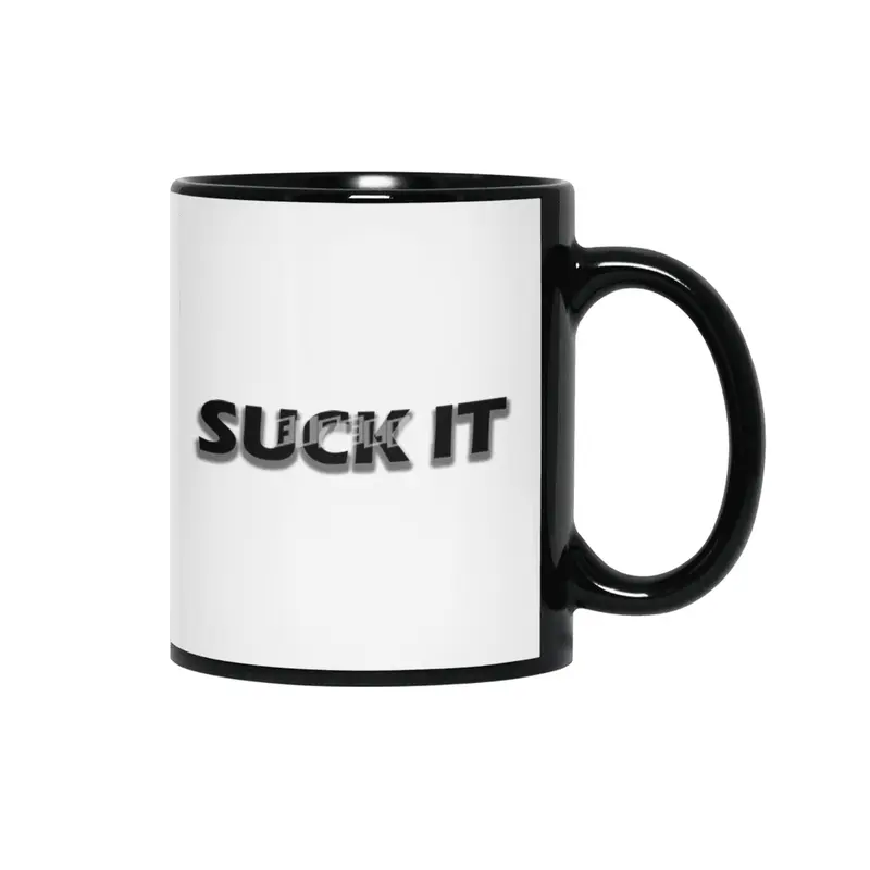 Suck it Siyah Kupa