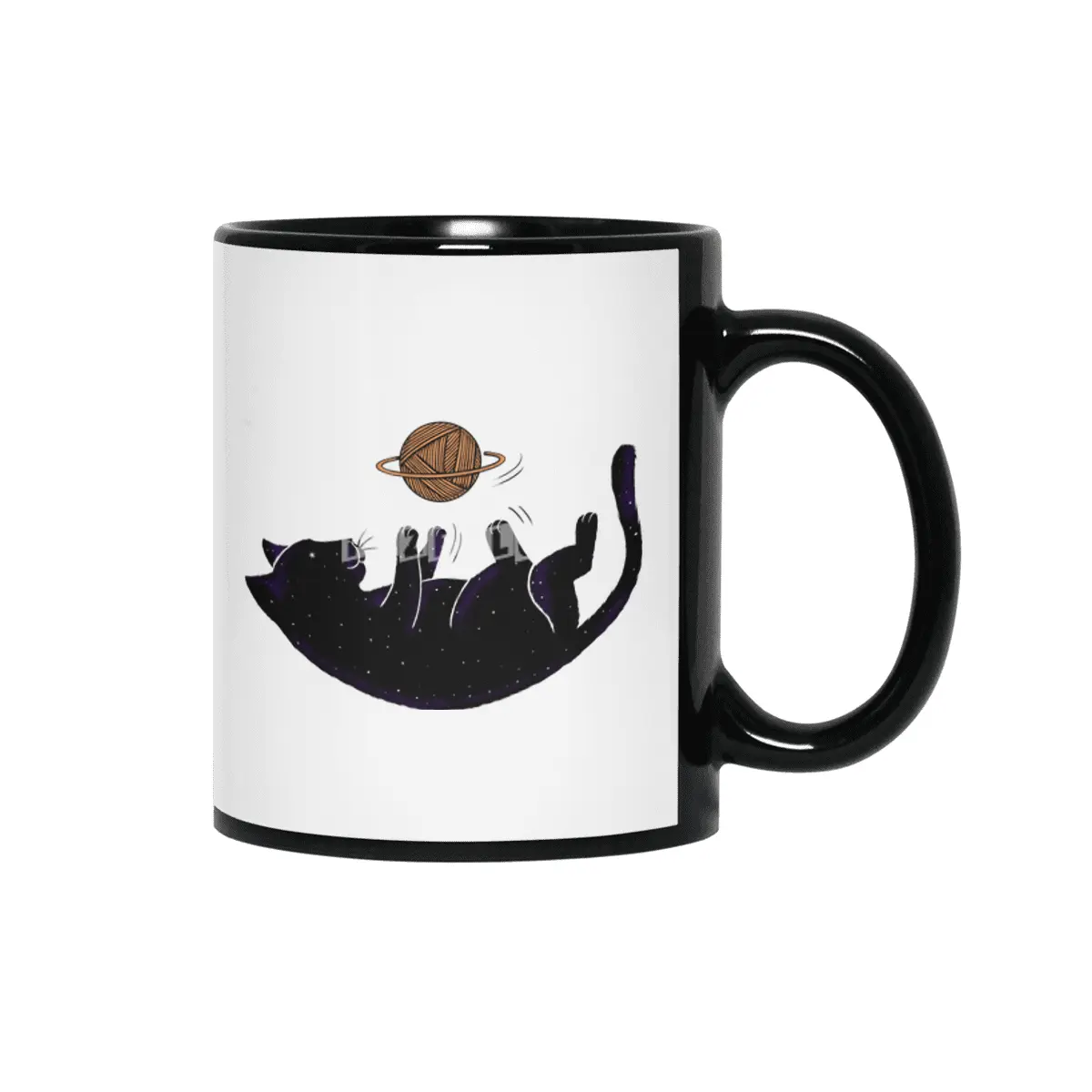 Cat space Siyah Kupa