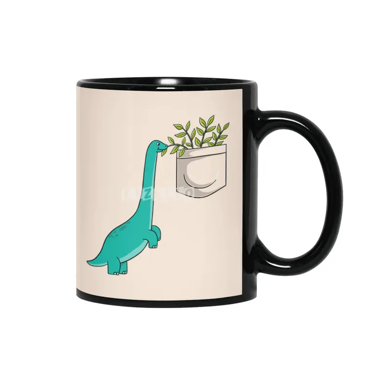 Dinosaur plants in pocket Siyah Kupa