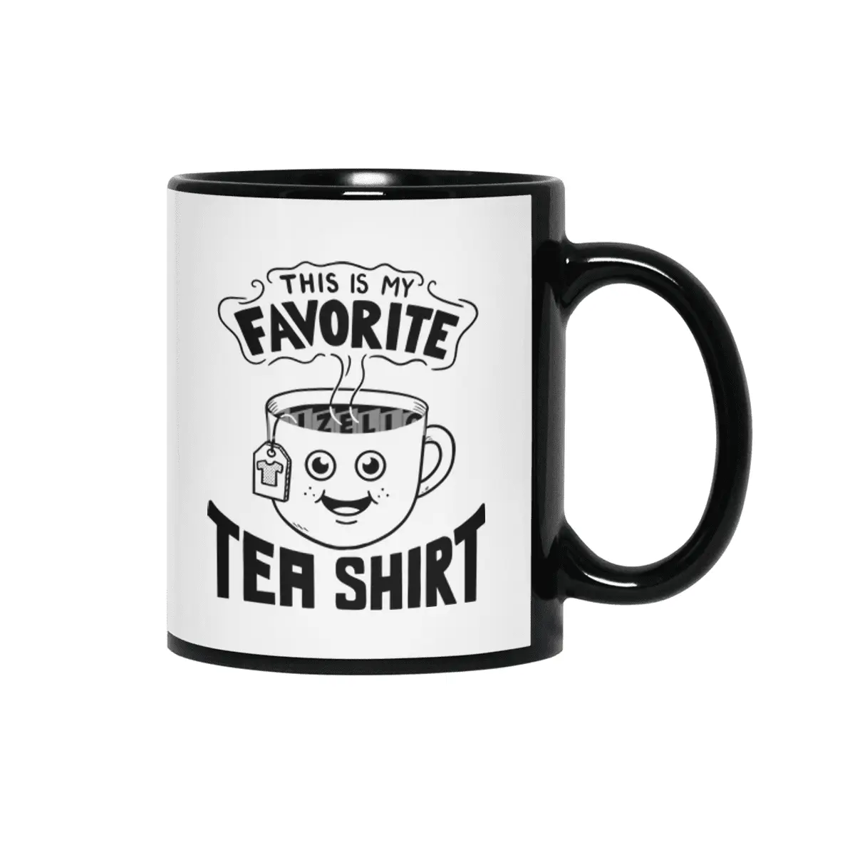 Favorite tea shirt Siyah Kupa