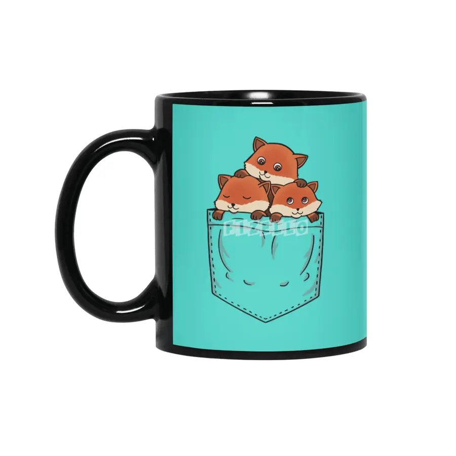 Fox Pocket Siyah Kupa