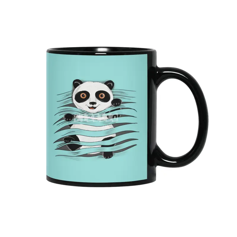 Panda bear Siyah Kupa